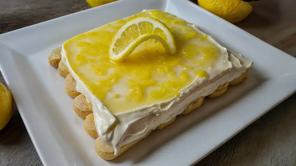 Lemon Tiramisu